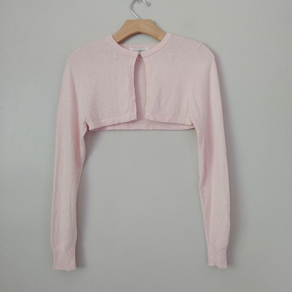 Lingadore Knit Crop Cardigan Bolero Ballet Size Small - Picture 5 of 15